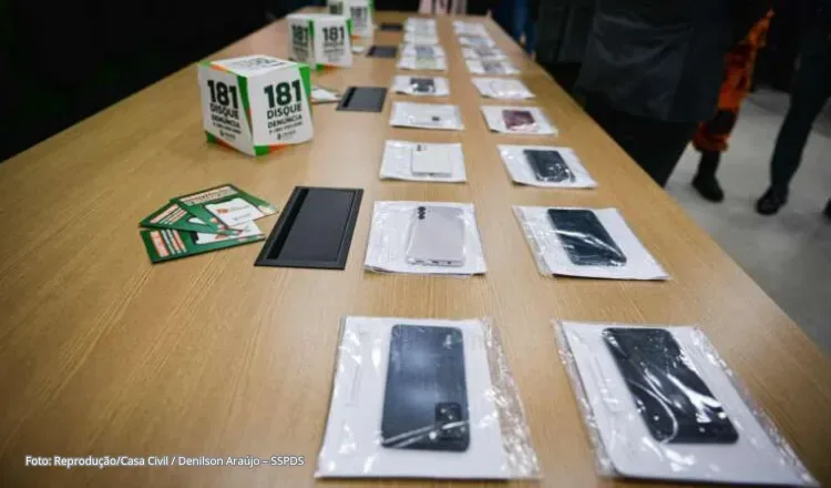 Ceará registra redução de 33,6% nos roubos de celulares em dois anos
