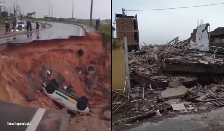 “Determinei medidas imediatas”, diz Elmano após chuvas causarem mortes e destruição no Ceará