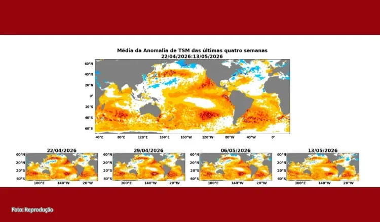 Avanço do El Niño ameaça quadra chuvosa de 2027 no Ceará