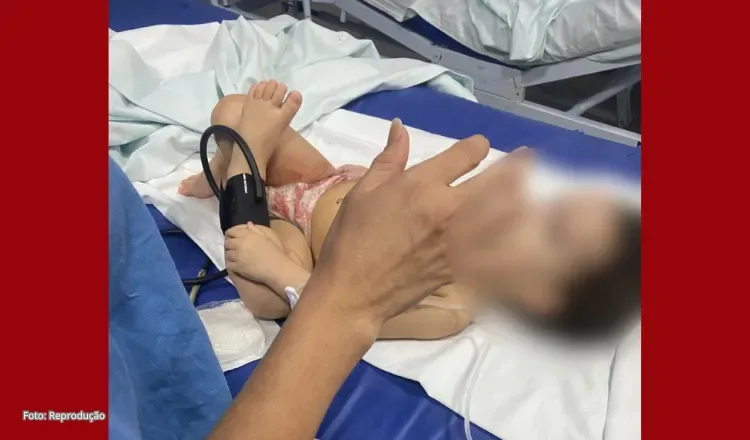 Bebê de 1 ano é baleada dentro de casa após disparo de arma em Fortaleza