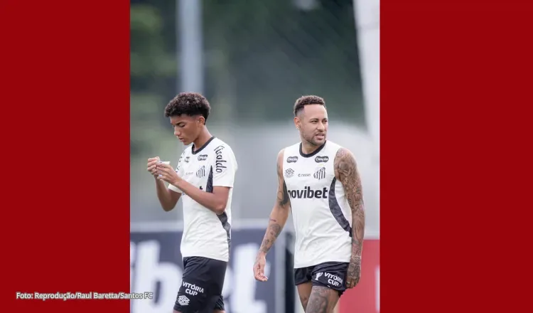Robinho Jr. acusa Neymar de agressão e envia notificação ao Santos