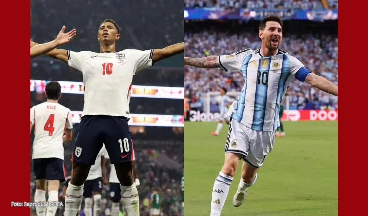 Argentina e Inglaterra disputam a última vaga na final da Copa