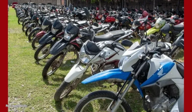 Mais de 1,5 mil lotes serão ofertados em leilão virtual do Detran