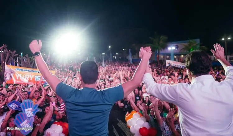 Yury do Paredão lança campanha à reeleição em Juazeiro do Norte com apoio de Camilo Santana